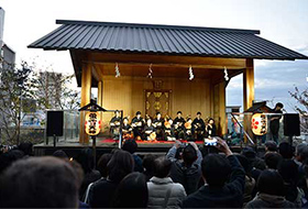 赤城神社　夕暮れライブ